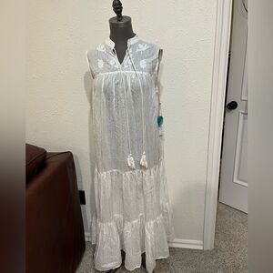 NWT true destinations beachwear dress